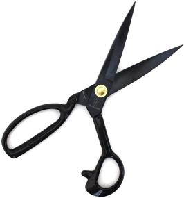 img 2 attached to 🧵 BambooMN Sewing Scissors Set: Pinking Shear, Embroidery Shear, & Fabric Shear - Premium Quality!