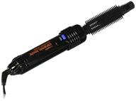 💁 conair pro ceramic tools porcelain series farinfrared hot air brush 34 inch standard - black, 1 count: ultimate styling tool for effortlessly beautiful hair logo