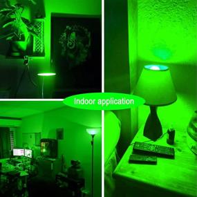 img 2 attached to LED Green Color Light Bulb