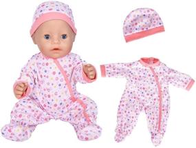 img 1 attached to 👗 Doll Clothes Coat Dolls Bitty: Stylish and Essential Attire for Your Little Dolls