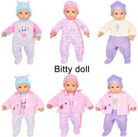 img 3 attached to 👗 Doll Clothes Coat Dolls Bitty: Stylish and Essential Attire for Your Little Dolls