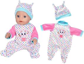 img 2 attached to 👗 Doll Clothes Coat Dolls Bitty: Stylish and Essential Attire for Your Little Dolls