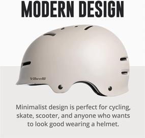 img 2 attached to 🛹 Vibrelli Skateboard Bike Helmet - Versatile Fit for All Ages - Superior Ventilation - Ideal for Scooter, Skateboarding, Rollerblading, and More - Removable Liners