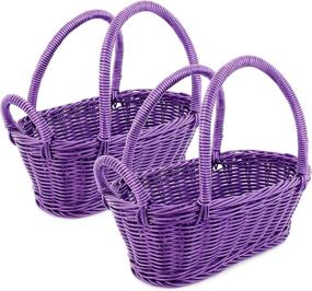 img 3 attached to Colorbasket Водонепроницаемая корзина для бутылок Purple