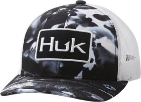 img 2 attached to 🎣 HUK Men's Huk'd Up Angler Anti-Glare Fishing Hat: Your Ultimate Sun Protection Gear