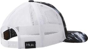 img 1 attached to 🎣 HUK Men's Huk'd Up Angler Anti-Glare Fishing Hat: Your Ultimate Sun Protection Gear