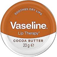💋 vaseline lip therapy: highly moisturizing cocoa butter lip balm for extremely dry lips (20g) logo