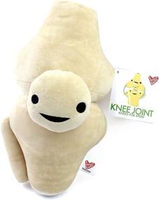 img 2 attached to 🦴 Knee Joint Plush Toy - Kneed for Speed - Soft Stuffed Pillow Bone