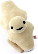 🦴 knee joint plush toy - kneed for speed - soft stuffed pillow bone logo