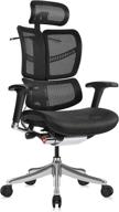 🪑 moojirs ergonomic office chair: adjustable headrest, backrest, seat depth, lumbar support | 3d dynamic backrest, aluminum frame, standard carpet casters логотип