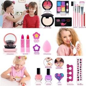 img 1 attached to 🧒 Kids Washable Makeup Toy - Enjoybot