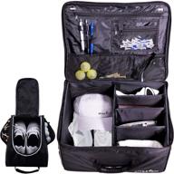 🏌️ black golf trunk organizer and shoe bag combo by athletico logo