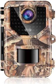 img 4 attached to 📷 Сесерн трейл-камера: Ночное видение, водонепроницаемость, 2,7K 20 МП Охотничьи фотокамеры и фотокамеры для игры.
