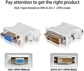 img 3 attached to 🔌 Enhance Your Connectivity with BLUEXIN Female Adapter Converter Graphic