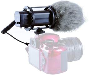 img 4 attached to Movo VXR300 X/Y Stereo Condenser Video Microphone with -10dB Attenuation, Low-Cut Filter, Deadcat Windsceen & Case - Compatible with DSLR and Camcorder Cameras