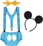 🎄 ibtom castle christmas birthday suspenders for boys - boys' accessories logo