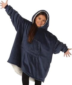 img 3 attached to COMFY Original Oversized Blanket Sweatshirt