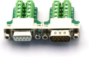 img 2 attached to CenryKay Solderless Connector 1Pcs Male 1Pcs Female Industrial Electrical