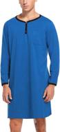 👕 men's sykooria nightshirt sleepwear – lounge & nightgown for optimal comfort logo