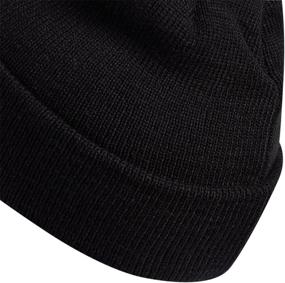 img 2 attached to Adidas Issue Beanie Black White Outdoor Recreation and Climbing