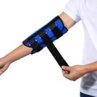 👍 premium elbow brace for cubital tunnel syndrome, ulnar nerve support | stabilizer brace for fixing elbow, night splint prevents excessive bending | universal fit for women & men (s/m) логотип