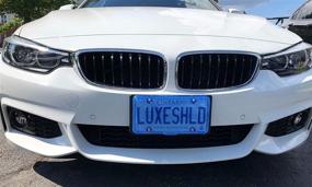 img 2 attached to Luxe Shield License Plate Cover