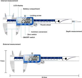 img 3 attached to 📏 Enhancing Accuracy and Efficiency with the Qfun Measuring Waterproof Electronic Micrometer
