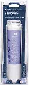 img 3 attached to 🚰 GE GSWF Refrigerator Water Filter - Filter Out Impurities with 1-Pack, Multi