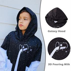 img 3 attached to Dinosaur Hooded Sweatshirts for Boys in Fashionable Hoodies & Sweatshirts Collection