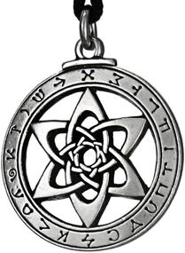 img 2 attached to Pewter Astrologers Pendant Angel Jewelry