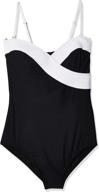 👙 gottex women's bandeau one piece swimsuit with sweetheart neckline logo