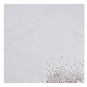 img 2 attached to Premium Rose Gold Foil Paper Napkins - Ideal for Confetti Party Decor (6.5 x 6.5 In, 50 Pack)