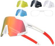 🕶️ savadeck polarized sports sunglasses: premium 5 lens men's and women's cycling glasses for running, baseball, golf, and driving logo