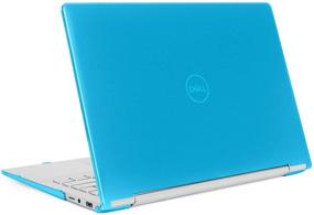 img 4 attached to 💻 Aqua mCover Hard Shell Case for Dell Inspiron 13 7391 2-in-1 Convertible Laptop Computers - 13.3-inch