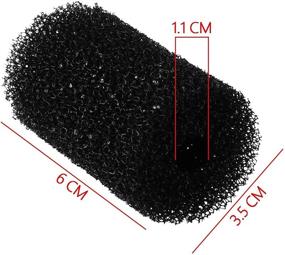 img 1 attached to Bluecell 12Pcs Pre Filter Sponge Aquarium