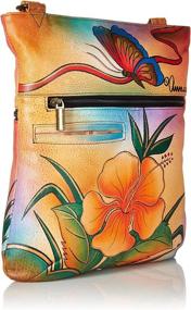 img 3 attached to Anna Anuschka Crossbody Hand Painted Original Women's Handbags & Wallets and Crossbody Bags