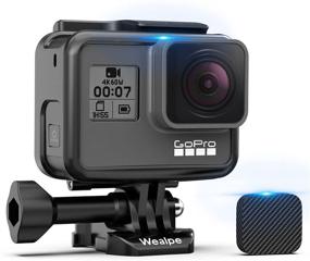 img 4 attached to Корпус крепления Wealpe Frame Mount для камер GoPro Hero 7 Black/Silver/White, Hero 6, Hero 5, Hero (2018): включая защитный крышечку для объектива