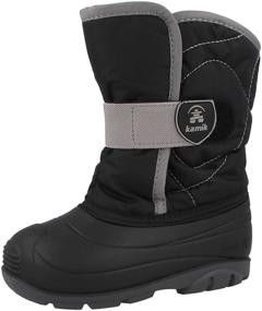 img 1 attached to 🥾 Stay Warm and Cozy: Kamik Unisex-Child Snowbug3 Snow Boot