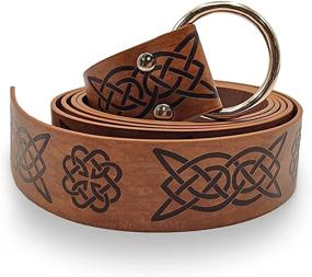 img 2 attached to COUCOU Age Medieval Renaissance Accessories Men's Accessories for Belts