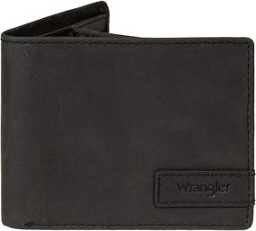 img 4 attached to 💼 Stylish Wrangler Leather Bifold Wallet: Men's Essential for Wallets, Cards & Money Organization