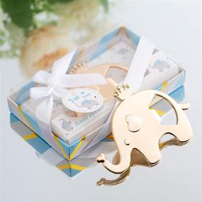 img 4 attached to 🐘 24 Packs Blue Elephant Shaped Bottle Opener - Perfect Baby Shower Party Favors, Decorations, Birthday & Bridal Shower Souvenirs, Wedding Favor Gift with Individual Gift Package