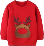 hongshilian unisex kids cotton cartoon sweater shirt – adorable and stylish for better seo logo