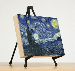 img 1 attached to SD Studio Designs 12103 E-Z Tabletop Easel 🎨 - Black, 12-inch Width x 11-inch Depth x 14-inch Height