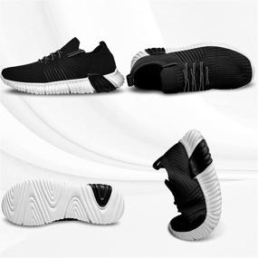img 4 attached to FULORIS Walking Breathable Lightweight Sneakers Women's Shoes in Athletic