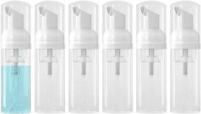 img 4 attached to Longway Plastic Foaming Dispenser Bottles Travel Accessories