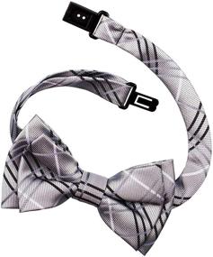 img 1 attached to 👔 Retreez Tartan Styles: Trendy Pre Tied Boys' Accessories in Microfiber