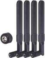 bingfu dual band wifi antenna (4-pack) for enhanced wireless network performance and surveillance systems logo