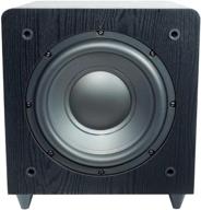 🔊 powerful and precise bass: sunfire dynamic sds-10 subwoofer system (black ash) - 250w rms logo