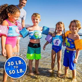 img 1 attached to Stearns Original Puddle Jumper Kids Life Jacket: Deluxe Life Vest for Children - Toucan Design