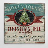 🎄 renditions gallery premium gallery wrapped canvas wall art, assorted images, ready to hang, made in america, christmas square 2 décor (10x10, tannenbaum) logo
